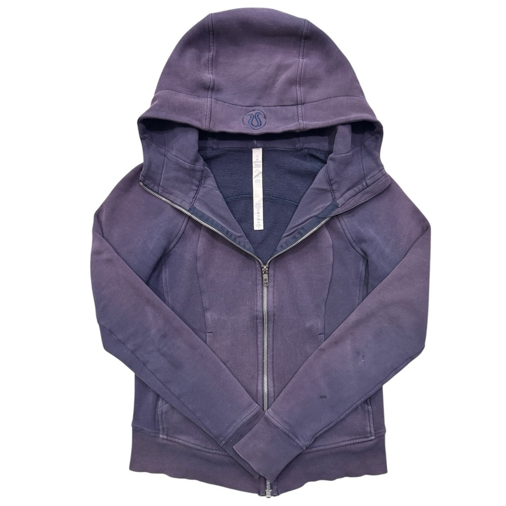lululemon athletica Women's Purple Hooded Zip-Up Jacket